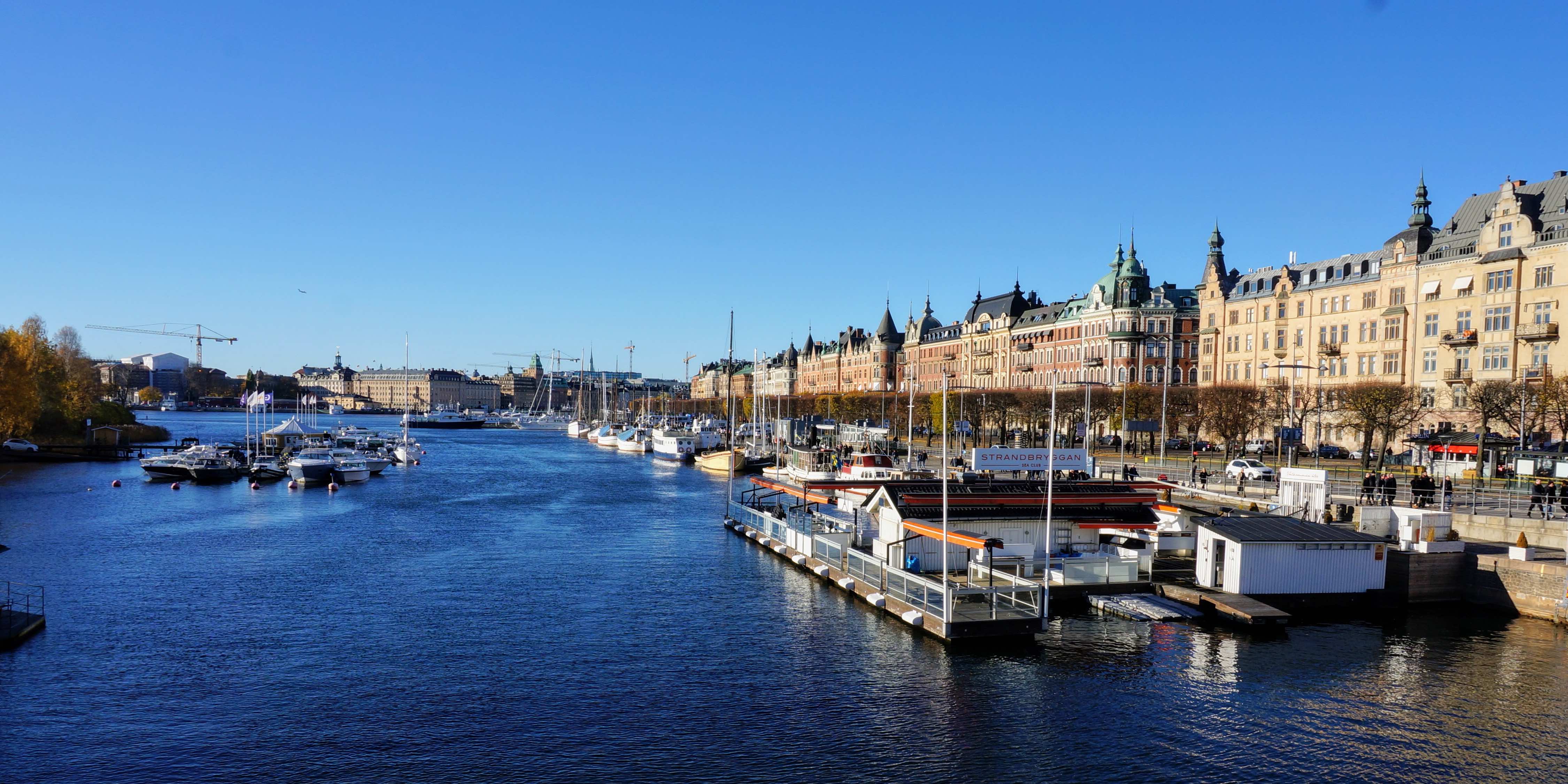 Foto van de stad Stockholm