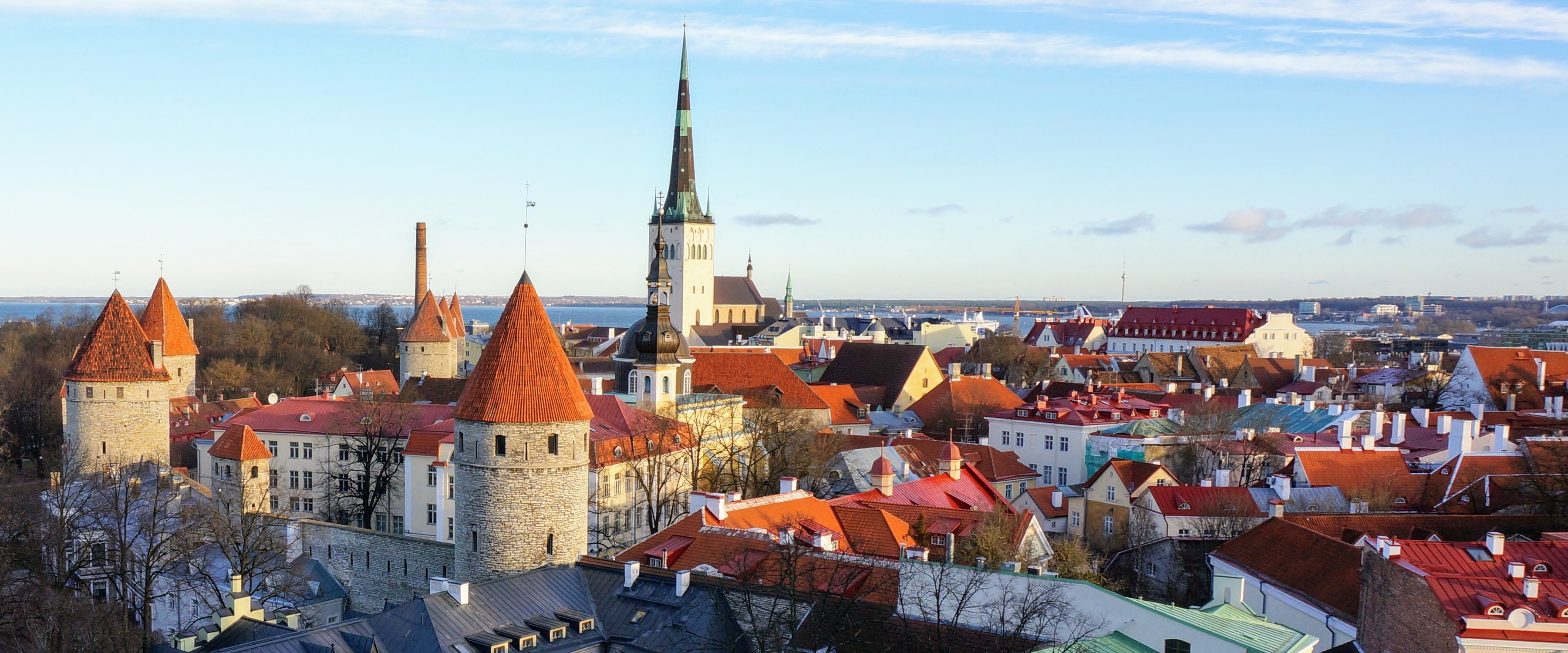 Foto van de stad Tallinn